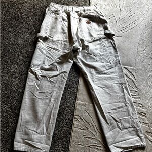 Dickies - White Cargo Pants